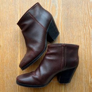 Rachel Comey Mars Ankle Boots - Bordeaux Brown - size 7